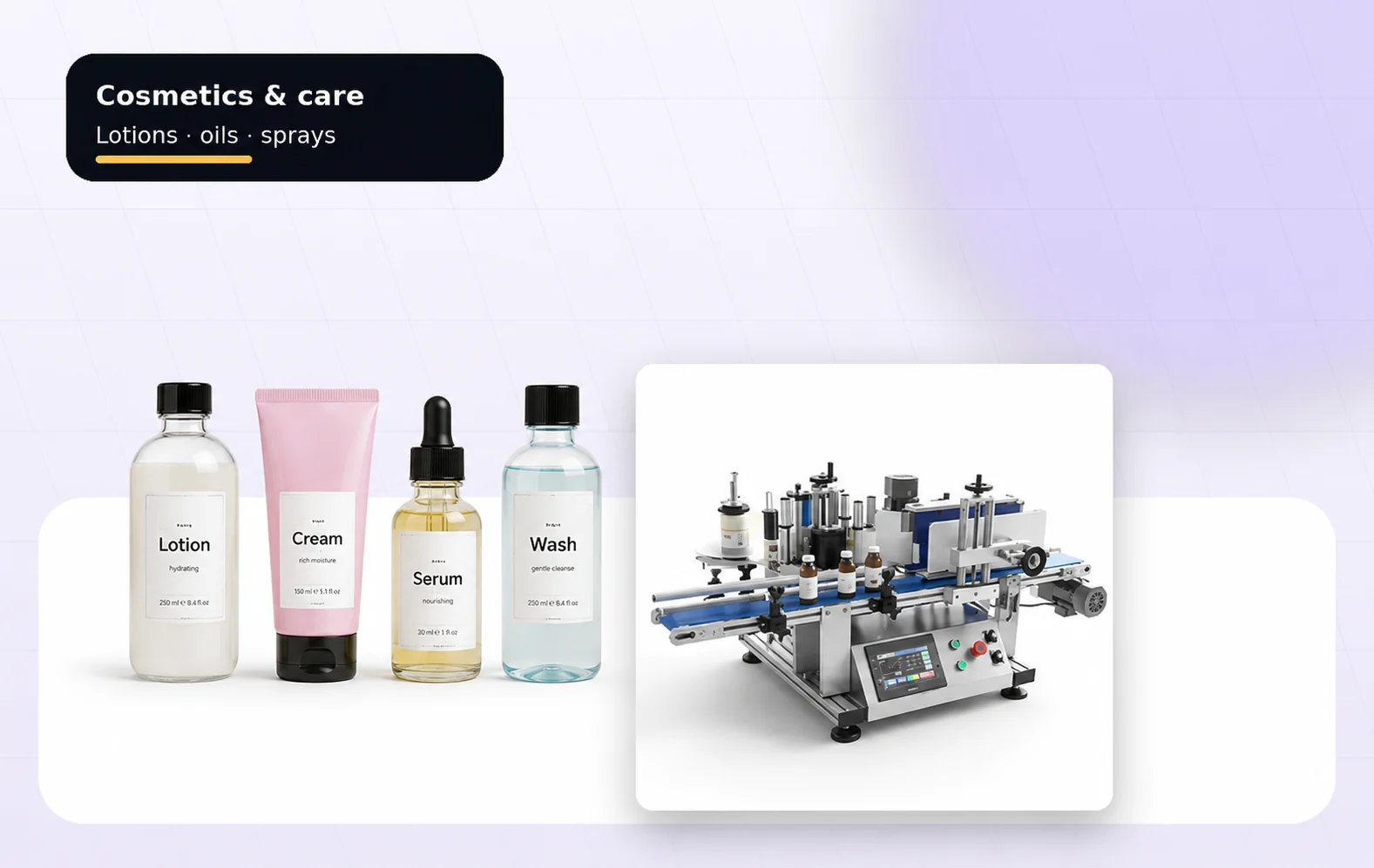 Vial Labelling Machine UK